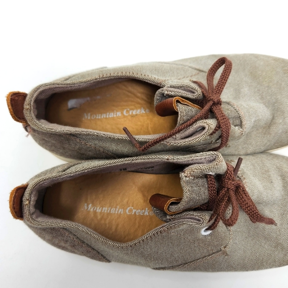 Mountain Creek Boys sz 2 Canvas Oxford-style Sneaker - Picture 8 of 9